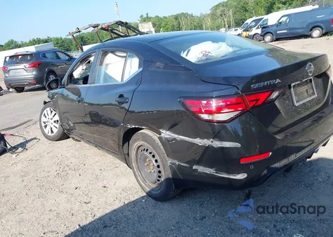 2020 Nissan Sentra S Xtronic Cvt z USA, uszkodzony, nr VIN 3N1AB8BVXLY280805